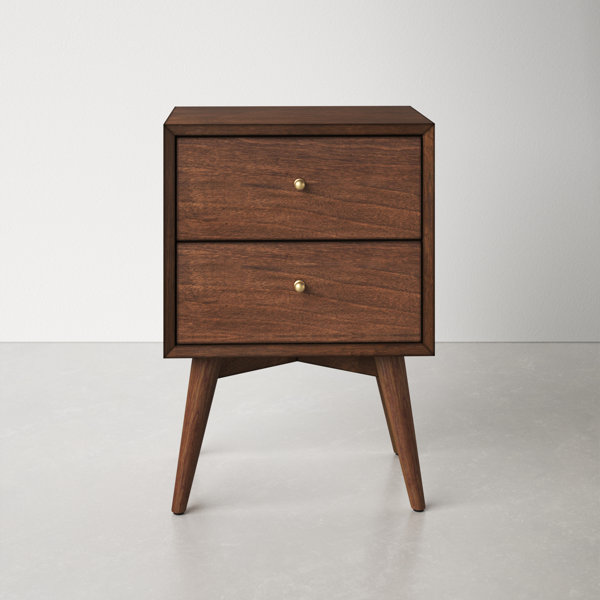 AllModern Williams 2Drawer Nightstand & Reviews Wayfair